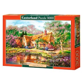 Puzzle 3000 Peças Casa na Floresta - Clementoni - Imp. Puzzle 3000 Peças Casa na Floresta - Castorland - Imp.