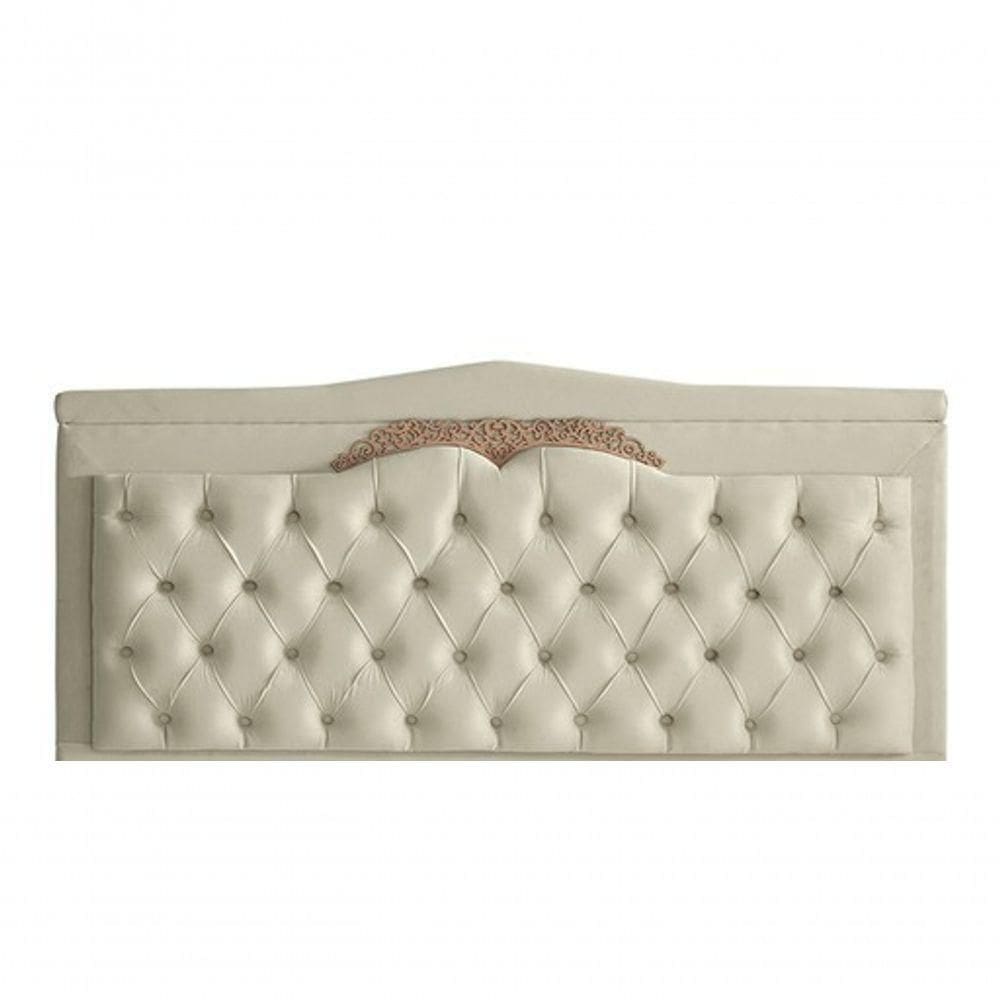 Cabeceira De Cama Box Painel Helena Queen 160 Cm Retro Capitonê Botão Encapados Suede Porcelana Eli Móveis