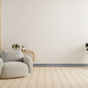 Rodapé de Pvc 10cm X 15mm X 2,40m - caixa com 6 Unidade - Cinza Escuro