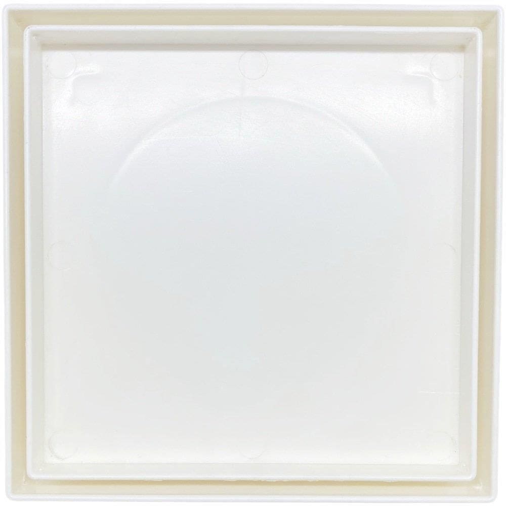 Ralo Sifonado Quadrado Rebouças | 100x52x40 Saída Lateral Branco - Embalagem 100 Unidades