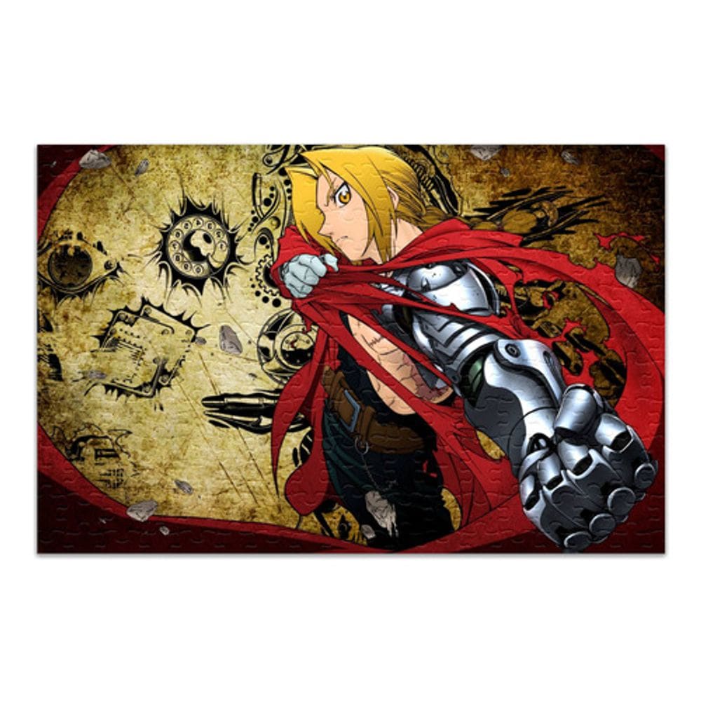 Quebra-cabeça Personalizado Full Metal Alchemist Ed 60 Peças