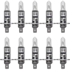 Kit 10 Lâmpadas Halógena H1 24v Ônibus 70w Hella