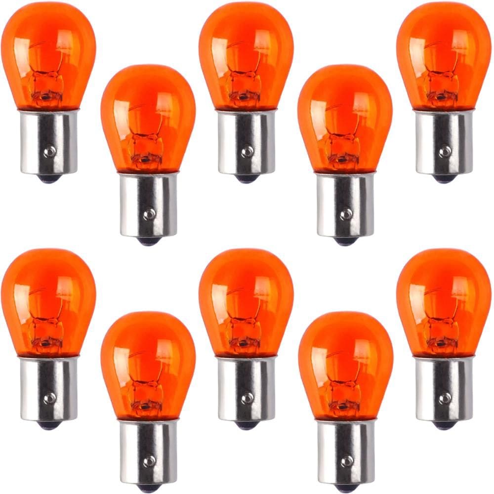 Kit 10 Lâmpadas Seta Âmbar 12v 1 Polo Hella