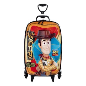 Mochila Rodas 3d Toy Story Woody Impermeável Infantil