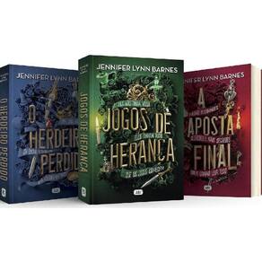 Kit 3 Livros Jennifer Lynn Barnes Jogos De Herança