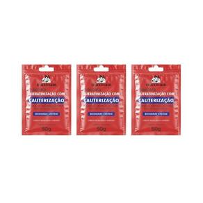 Sache Maxihair 50G Cauterizacao - Kit Com 3Un