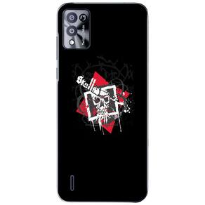 Capa Adesivo Skin015 Verso Para Positivo Twist 5 Max S650