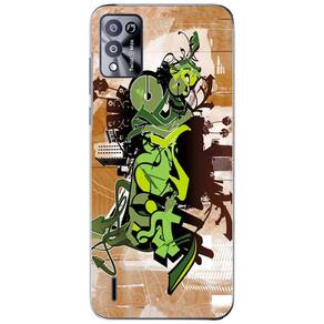 Capa Adesivo Skin072 Verso Para Positivo Twist 5 Max S650