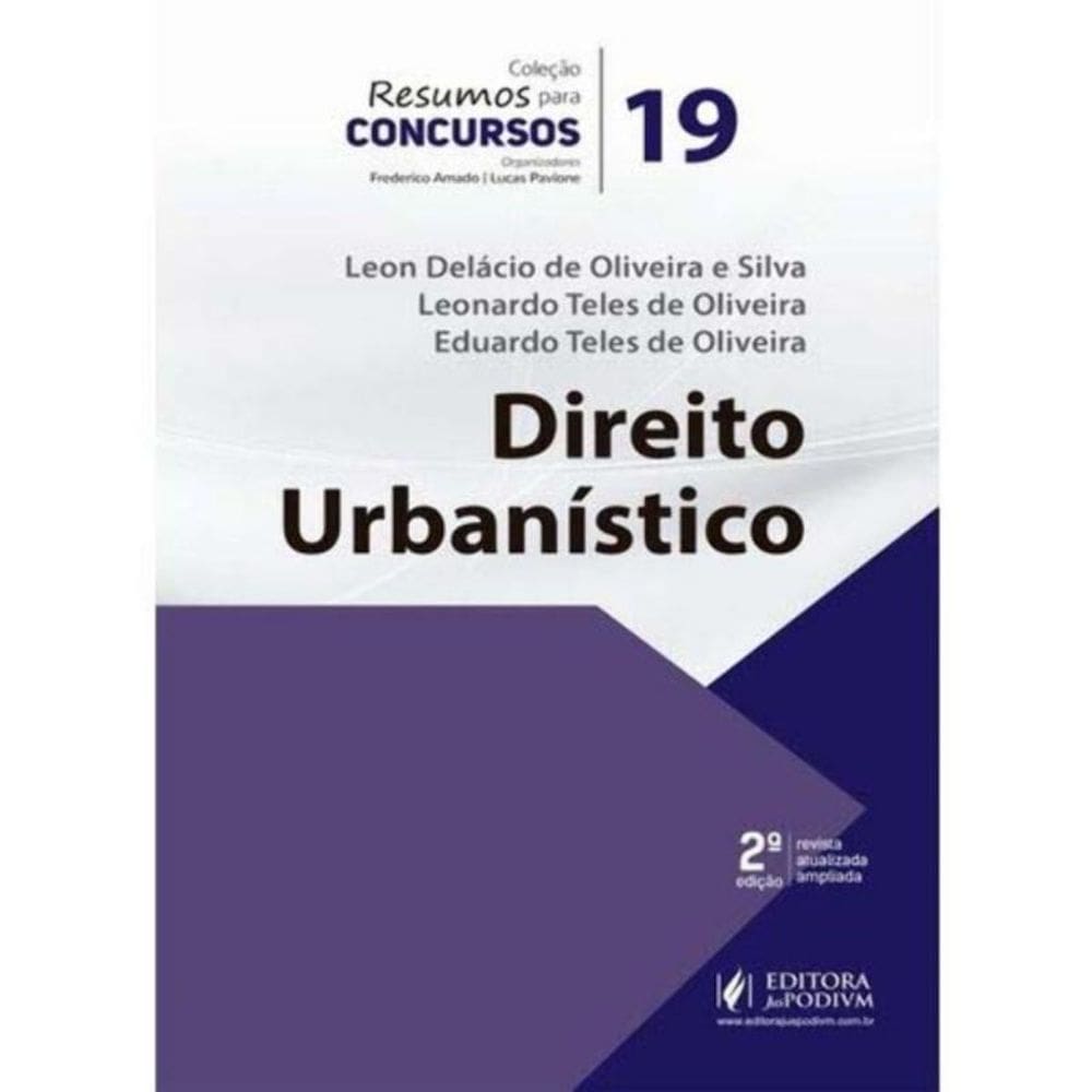 Resumos Para Concursos - V.19 - Direito Urbanistic