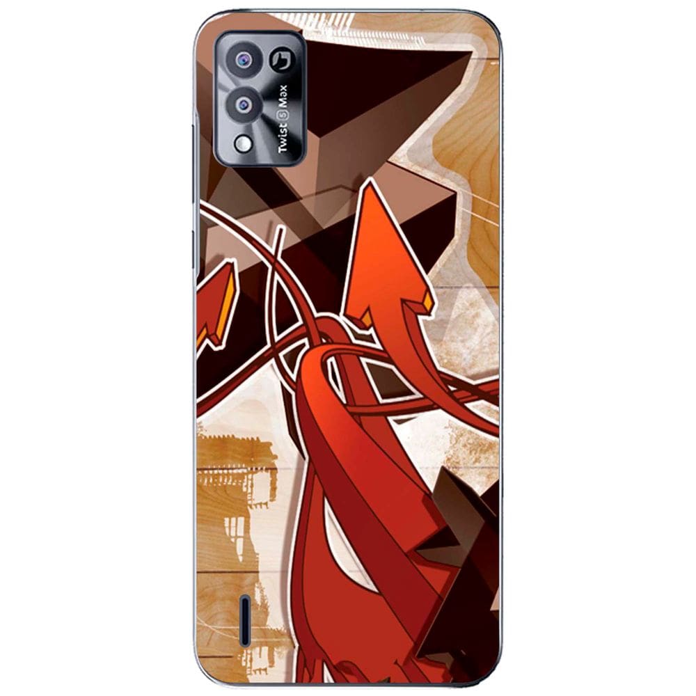 Capa Adesivo Skin071 Verso Para Positivo Twist 5 Max S650