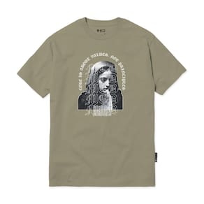 Camiseta MCD Perg Santa WT24 Masculina Cinza Stone
