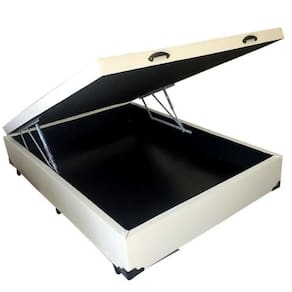 Cama box baú Solteirão 110 x 188 - Reforçada / Blindada