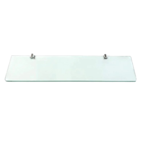 Prateleira Porta Shampoo Para Banheiro Vogue Luxo Vidro Incolor