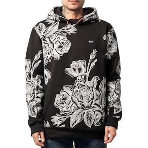 Moletom MCD Canguru Especial Rosas WT24 Masculino Preto