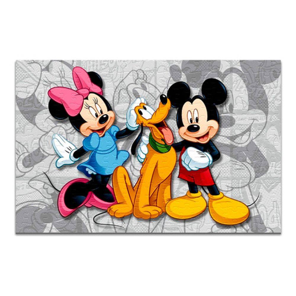 Quebra-cabeça Personalizado Mickey E Minnie 60 Peças