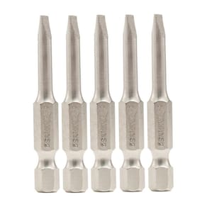 Jogo Ponta Bits Sata Fenda 1/4 3X50mm - Embalagem com 5 Unidades