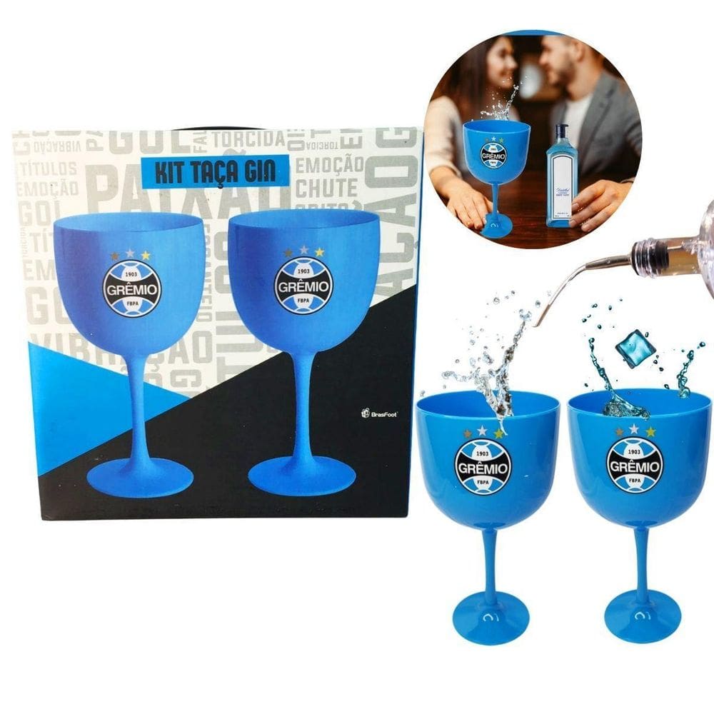 Kit 2 Taças Copo Gin Drinks Coquetéis Bebidas 580Ml Festa