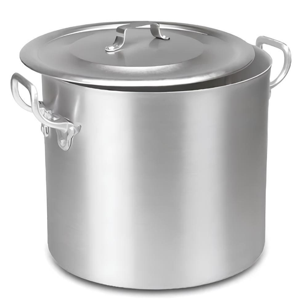 Panela Grande Caldeirão Em Aluminio Grosso No 40 Capacidade