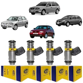Kit Com 4 Bicos Injetores Parati 1.0 16V 97/2001- Iwp041