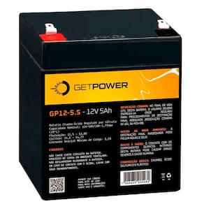 Bateria Estacionaria Getpower 12 Volts 5.5AH GP12-5.5