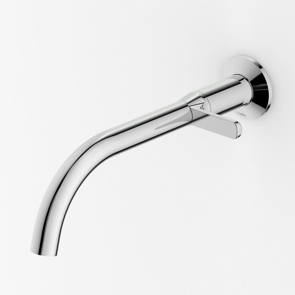 Torneira para Lavatório de Parede Design Cromado Celite Cromado