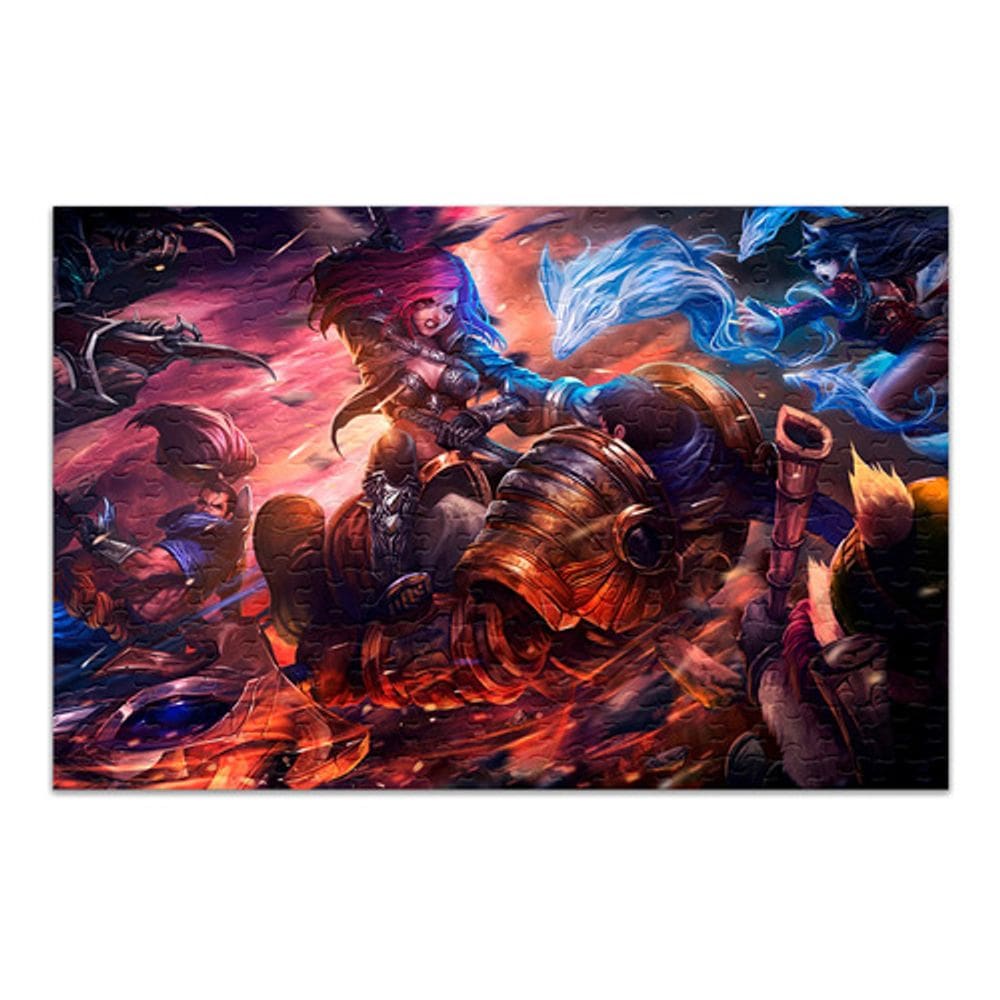 Quebra-cabeça Personalizado League Of Legends 60 Peças