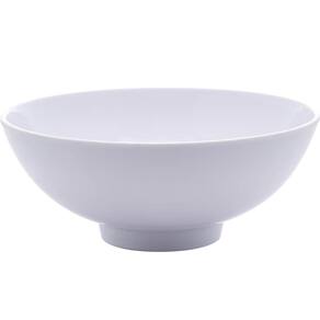 Bowl de Melamina Branco Milão Lyor 15x6cm Cumbuquinha Tigela para Caldos Cereais Saladas
