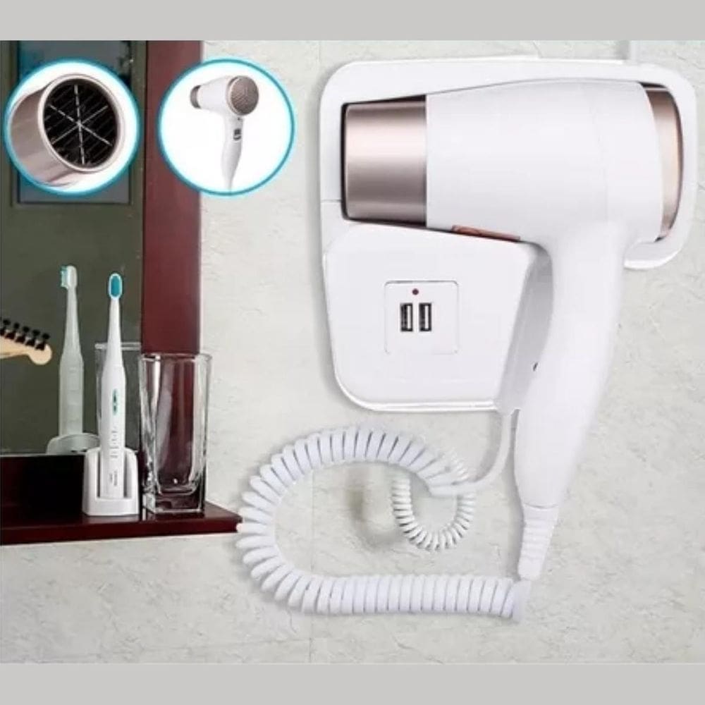 Secador De Cabelo Mini 220V Portátil Para Hotel