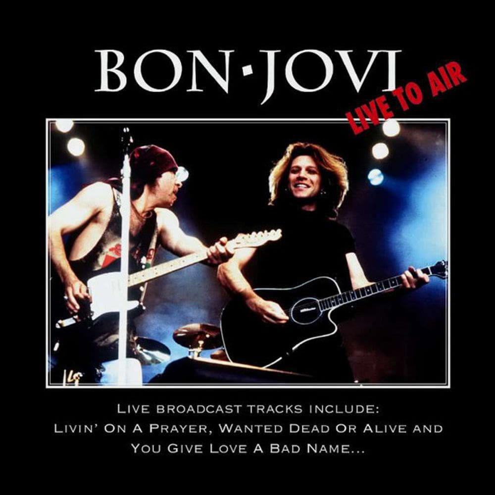 CD Bon Jovi – Live To Air (Digipack)