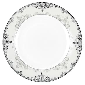 Prato Raso Porcelana Liliana 27Cm 1 Peça Hauskraft