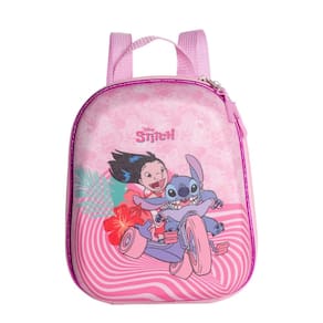 Mochila Pequena Maxtoy Stitch Rosa