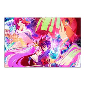 Quebra Cabeça Personalizado No Game No Life 60 Peças