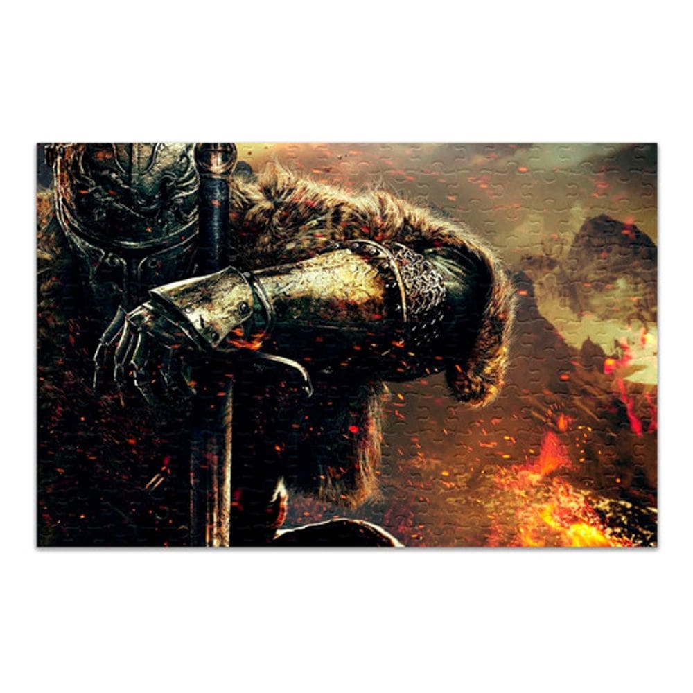 Quebra Cabeça Dark Souls Personalizado 60 Peças