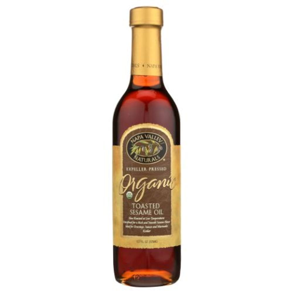 Óleo de Gergelim Tostado Não Refinado 12.7 Oz por Napa Valley ls