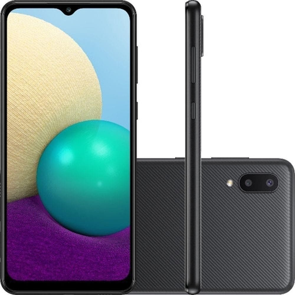 Usado: Samsung A02 32 GB Preto - Excelente