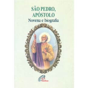 Livro São Pedro, Apóstolo - Novena e Biografia