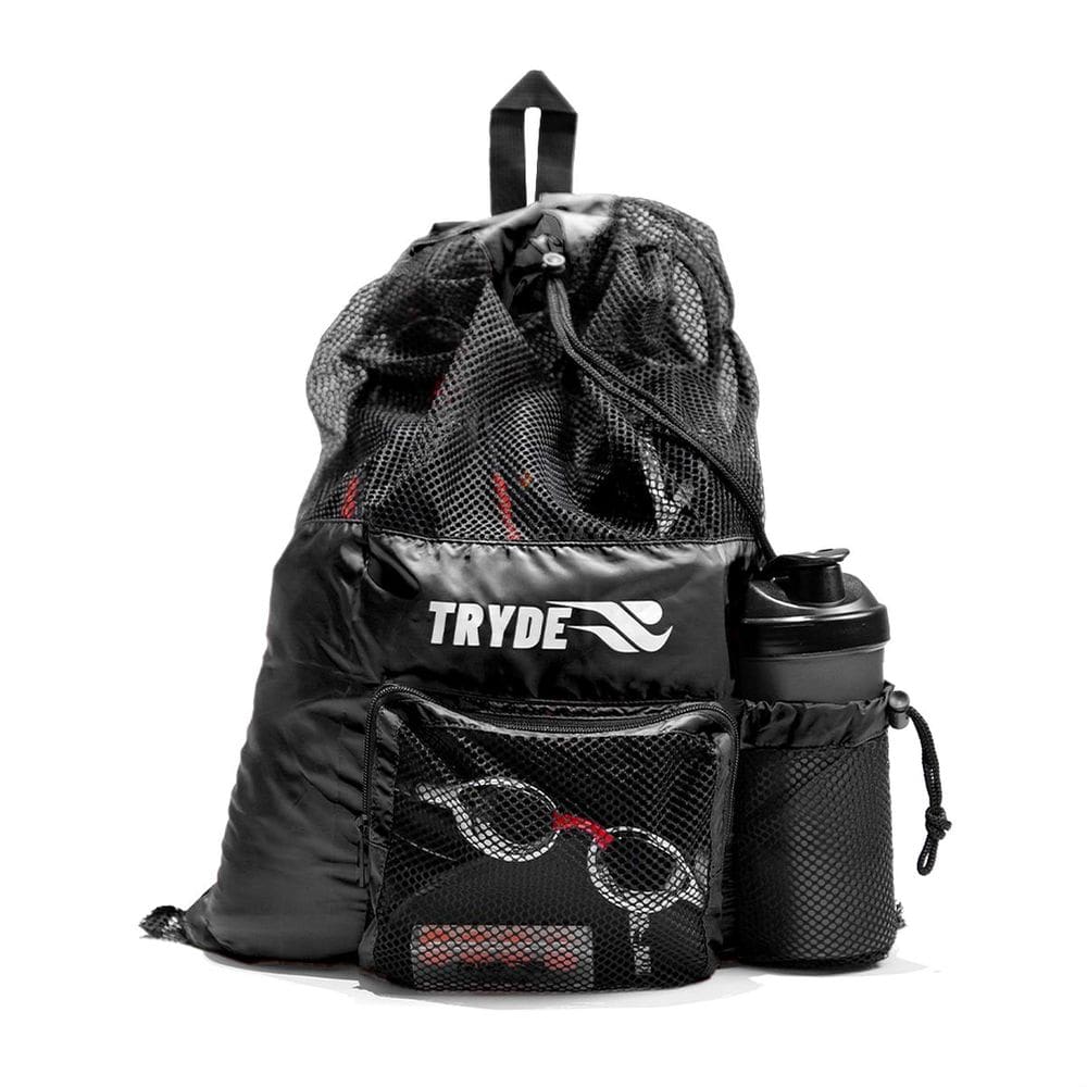 Mochila sacola preta 40L Tryde Transporte Molhados