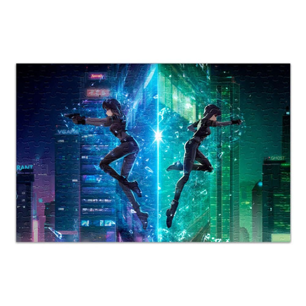 Quebra-cabeça Ghost In The Shell Personalizado 60 Peças