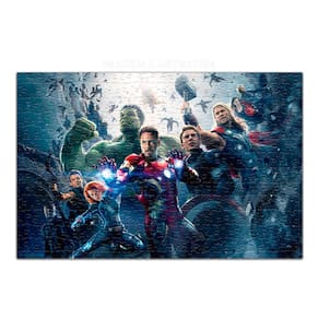 Quebra Cabeça Personalizado Avengers 60 Peças