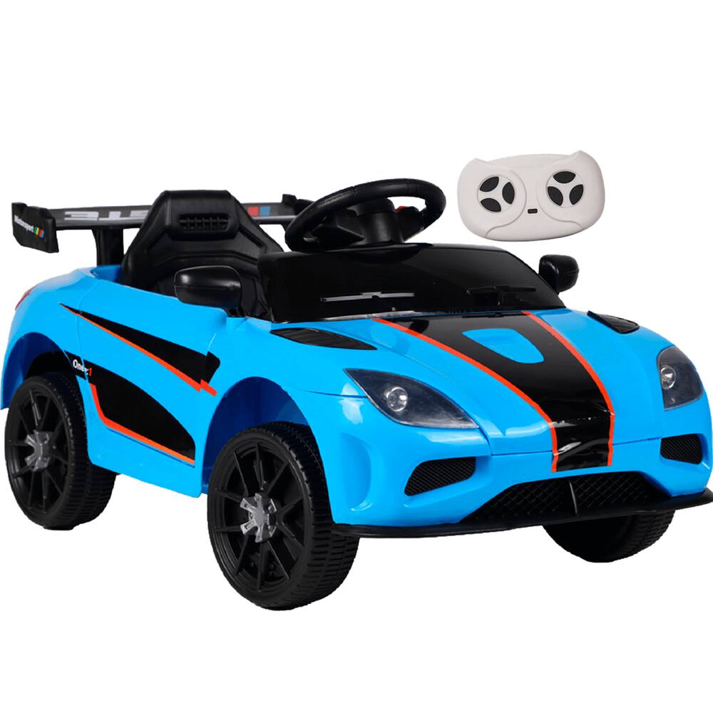 Carro Eletrico SS Sportiva 12V Controle Remoto Azul Bang Toys