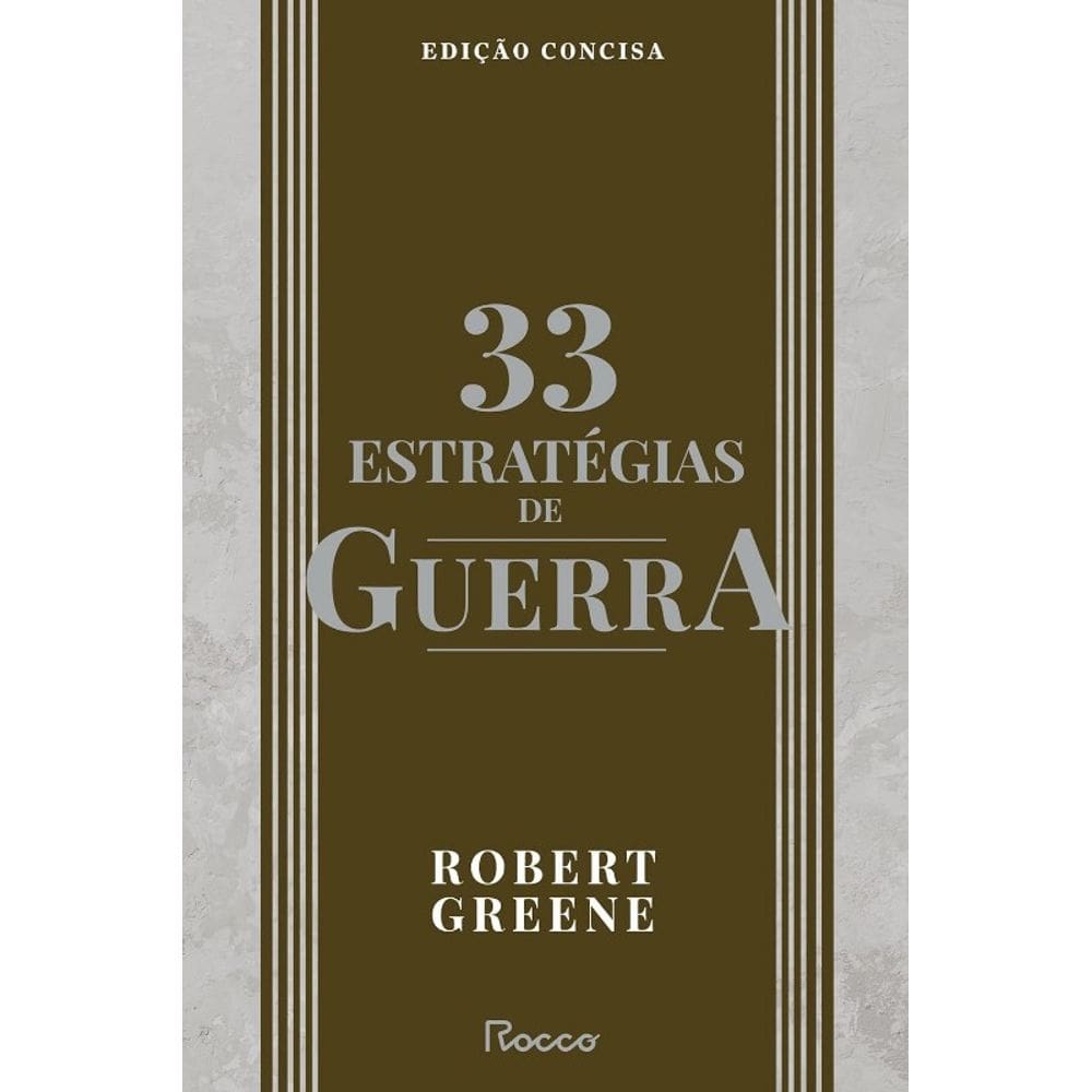 33 Estrategias de Guerra-edicao Concisa-selo Novo