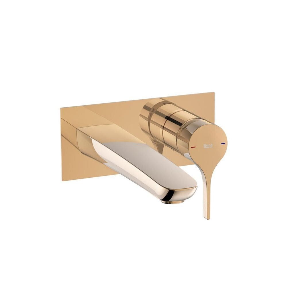 Monocomando para Lavatório de Parede Insígnia Rosé Gold