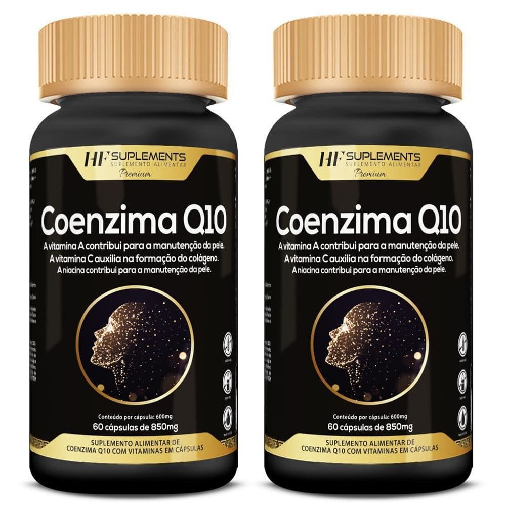 2X Coenzima Q10 Vitamin Complex 850Mg 60Caps Hf Suplements