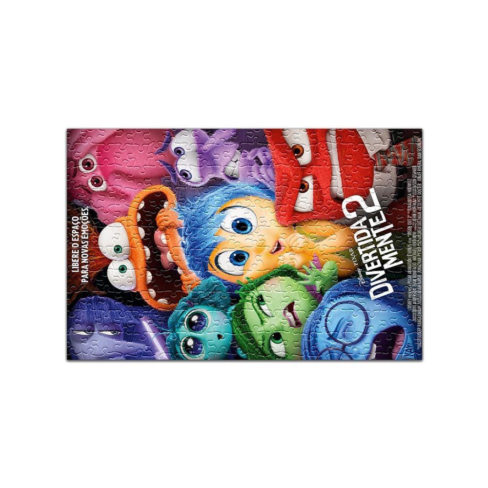 Quebra-cabeça Personalizado Divertida Mente 2 001 48 Peças