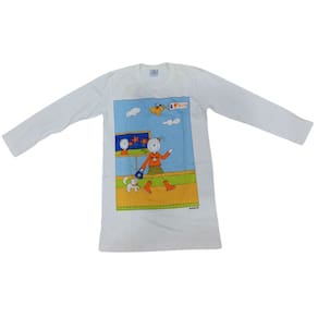 Camisola manga longa infantil fem Sonhart Off White