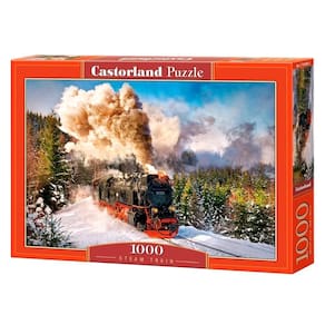 Puzzle 1000 peças Trem a Vapor - Imp. Castorland