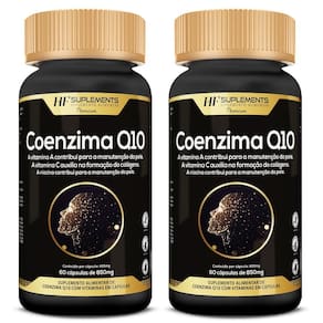 2X Coenzima Q10 Vitamin Complex 850Mg 60Caps Hf Suplements