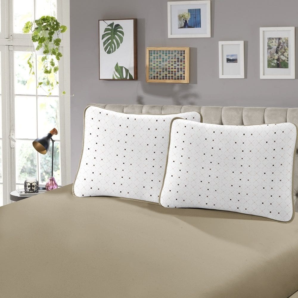 Jogo Cama Casal SBX Rubi Malha Berlim Bege