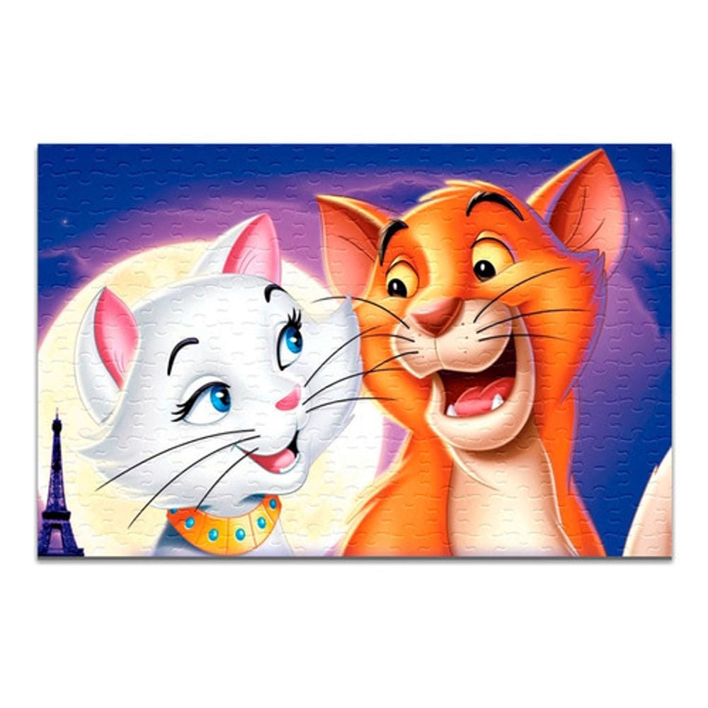 Quebra Cabeça Personalizado Aristogatos 48 Peças