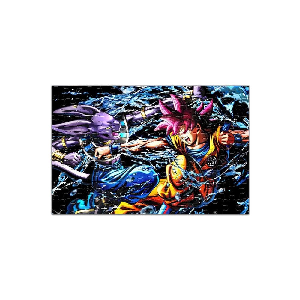 Quebra Cabeca Dragon Ball Personalizado Beerus 48 Peças
